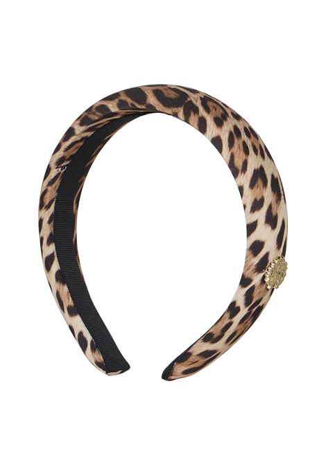 Cerchietto con stampa ROBERTO CAVALLI KIDS | CGA26126FRMF1GIAG.NATUR